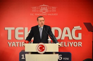 Başbakan Recep Tayyip Erdoğan Tekirdağ Valiliği Tarafından Onuruna Düzenlenen Yemekte
