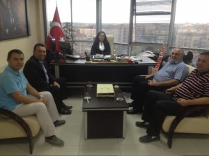 Çerkezköy ve Kapaklı Kaymakamları Makamlarında Ziyaret Edildi.